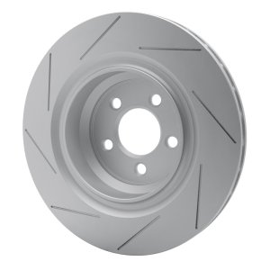 Chrysler 300 Brake Rotor (1) - Rear - R1 Concepts - GeoSPEC Coated Rotor - Slotted - `05-`23